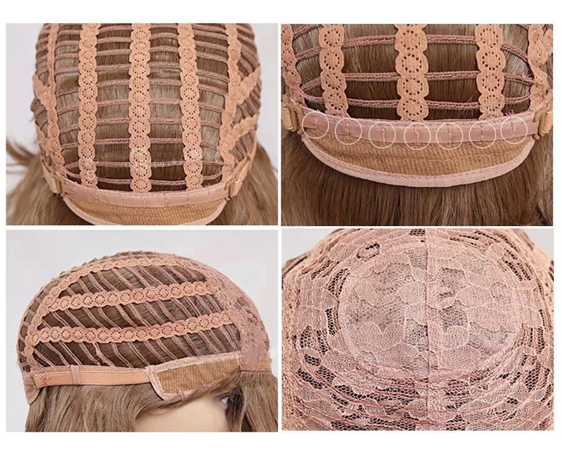 HH Building Cosplay Costume Wig Short Layered Brown Hair 12 inch 30CM - Image 4